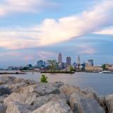 Cleveland from Lake Erie