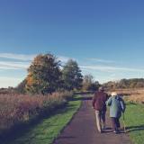seniors walking